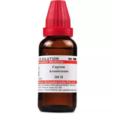 Dr. Willmar Schwabe India Cuprum Arsenicosum Dilution-30ML