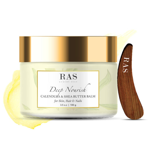 Ras Luxury Oils Deep Nourish Butter Balm for Skin, Hair & Nails