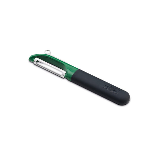 Multi-Peel Dark Green Straight Peeler with Stainless Steel Blade