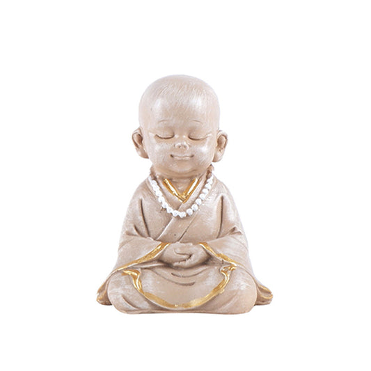 Regine Premium Fengshui Monk Figurine | Set Of 3