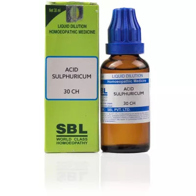 SBL Homeopathy Acid Sulphuricum Dilution