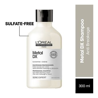 L'Oreal Professionnel Metal Dx Anti-Metal Cleansing Cream Shampoo Serie Expert - 300 ml