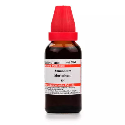 Dr. Willmar Schwabe India Ammonium Muriaticum Mother Tincture Q