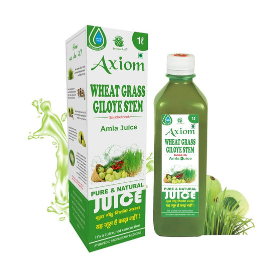 Axiom Wheatgrass Giloye Stem Juice