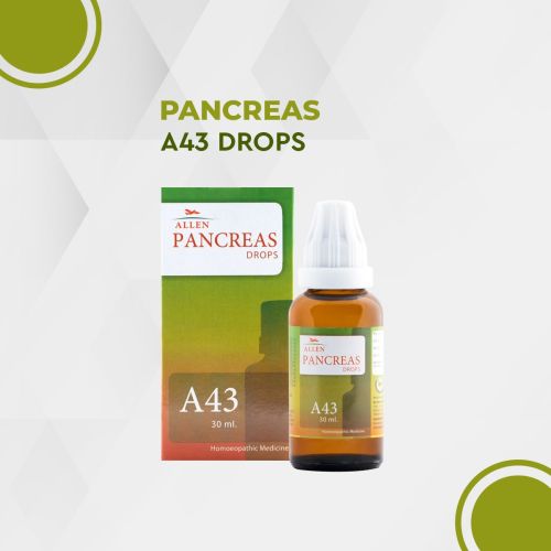 Allen Homeopathy A43 Pancreas Drops