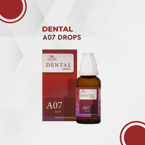 Allen Homeopathy A07 Dental Drops