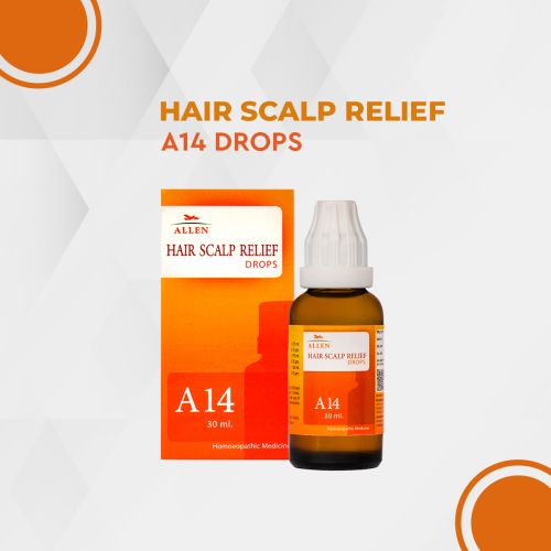 Allen Homeopathy A14 Hair Scalp Relief Drops