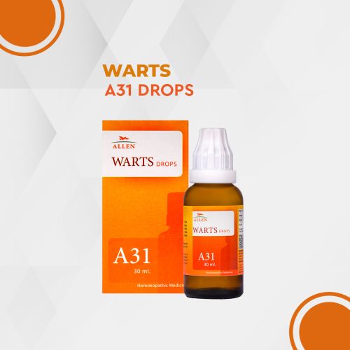 Allen Homeopathy A31 Warts Drops