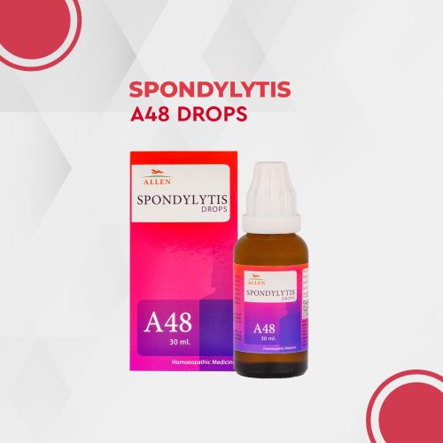 Allen Homeopathy A48 Spondylytis Drops