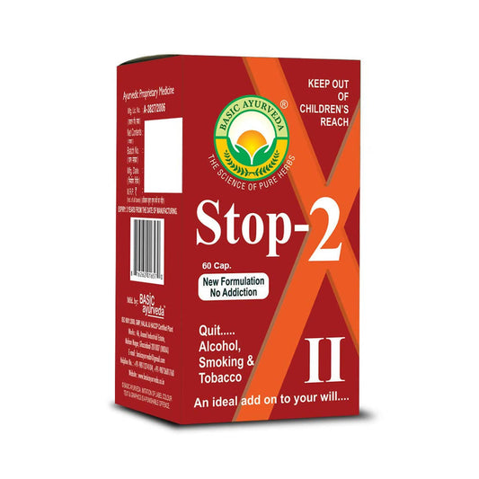 Basic Ayurveda Stop-2 Capsules - 60 Capsules