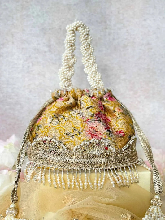 Potli Bag for Gift| Elegant Clutch Purse Potli Bag