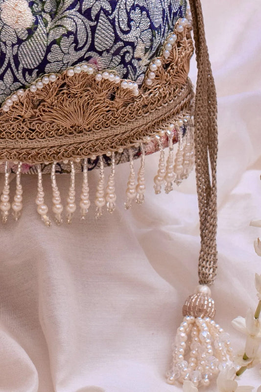 Wedding Favor Florla Embroidered Clutch Purse Potli Bag