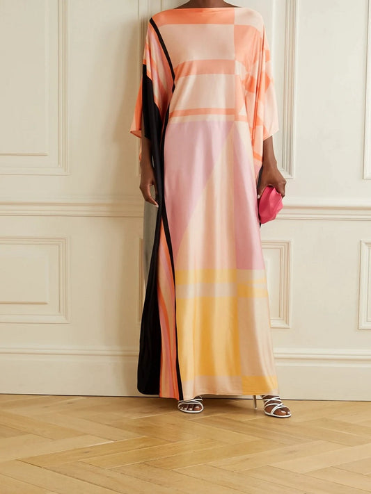 Modest Wear Soft Satin Silk Kaftans J5590