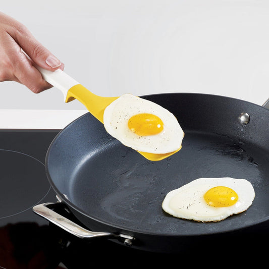 Elevate Yellow Silicone Egg Spatula