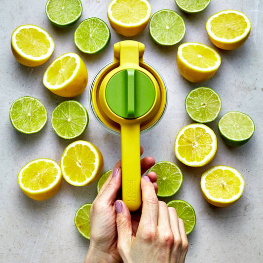 JuiceMax Yellow Dual-action Citrus Squeezer