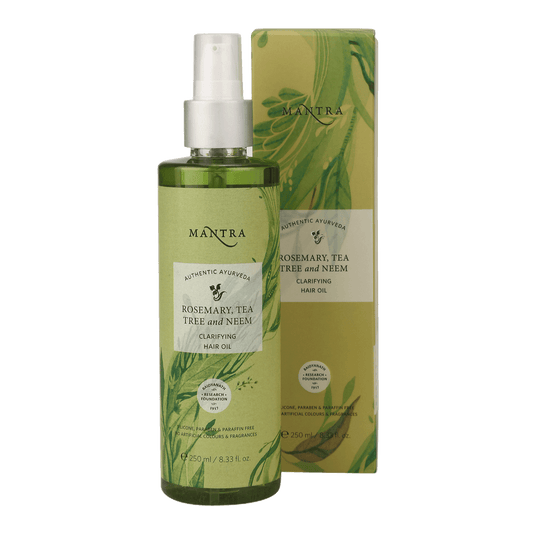 Mantra Herbal Rosemary Tea Tree And Neem Clarifying Hair Oil