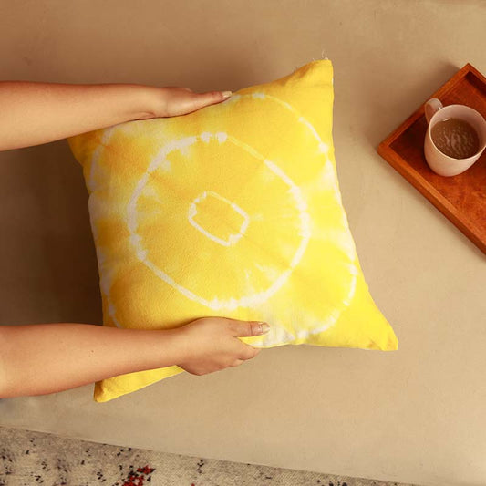 Sunburst Circle Cushion Covers | Set of 2 | 18x18 Inches