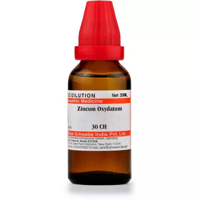 Dr. Willmar Schwabe India Zincum Oxydatum Dilution