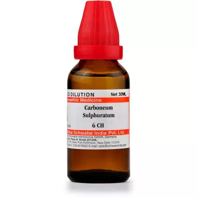 Dr. Willmar Schwabe India Carbonium Sulphuratum Dilution