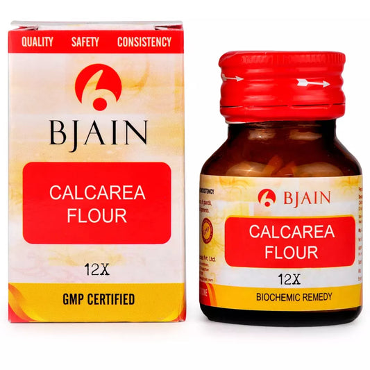 Bjain Homeopathy Calcarea Fluorica (Flour) Biochemic Tablet