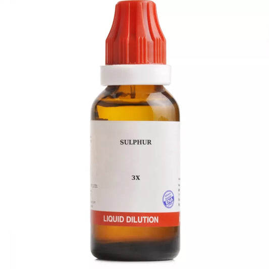 Bjain Homeopathy Sulphur Dilution