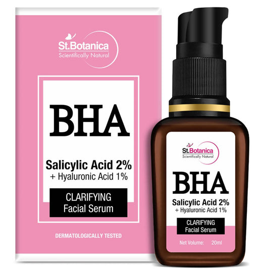 St.Botanica BHA Salicylic Acid 2% + Hyaluronic Acid 1% Clarifying Facial Serum