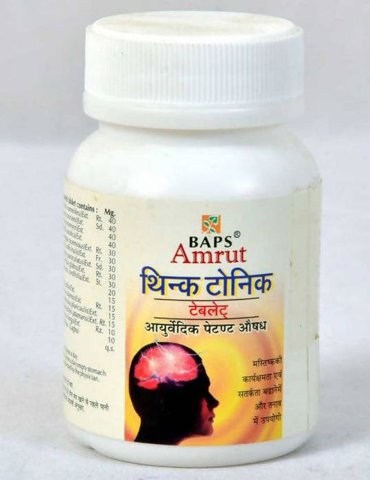 Baps Amrut Think Tonic Tablet - 120 tabs