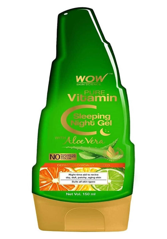 Wow Skin Science Pure Vitamin C Sleeping Night Gel - 150 ml