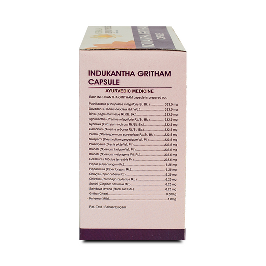 Kerala Ayurveda Indukantha Gritham Capsule - 100 tabs