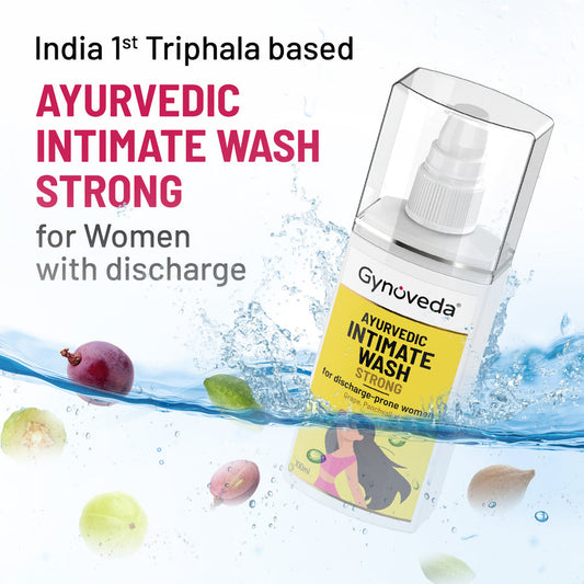 Gynoveda Intimate Wash Strong For White Discharge