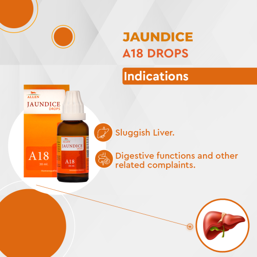 Allen Homeopathy A18 Jaundice Drops