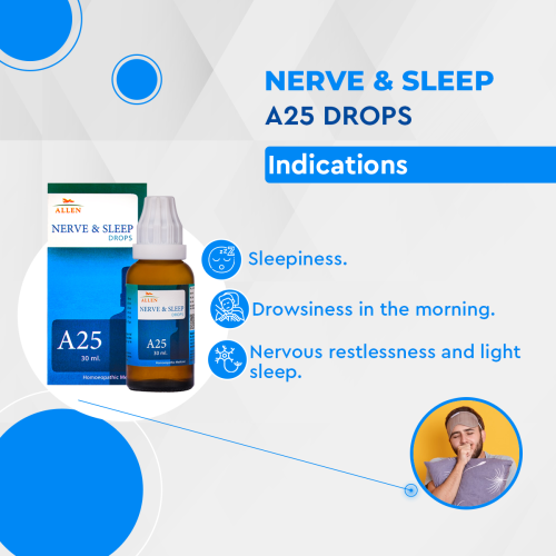 Allen Homeopathy A25 Nerve & Sleep Drops