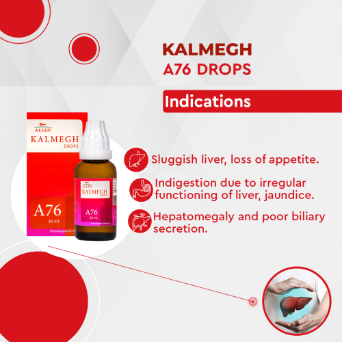 Allen Homeopathy A76 Kalmegh Drops