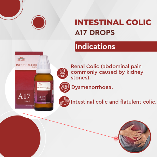 Allen Homeopathy A17 Intestinal Colic Drops