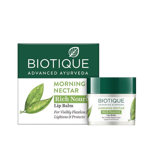 Biotique Bio Morning Nectar visibly Flawless Lip Balm - 12 gms