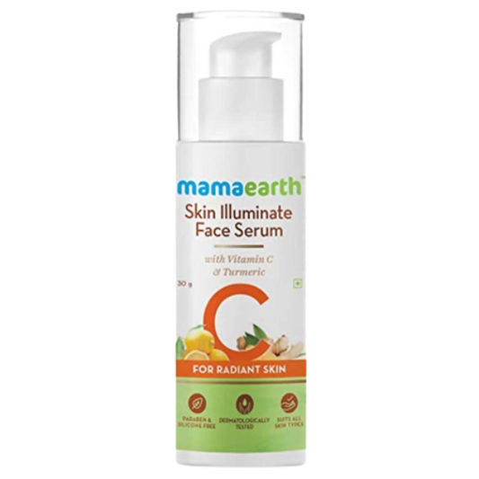 Mamaearth Skin Illuminate Face Serum For Radiant Skin - 30 gms