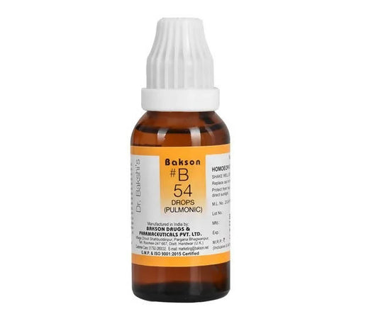 Bakson's Homeopathy B54 Drops