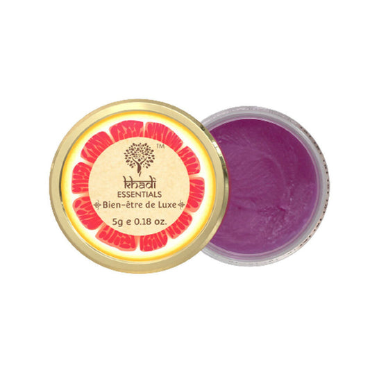Khadi Essentials Wine Grapefruit Lip Balm - 5 gm
