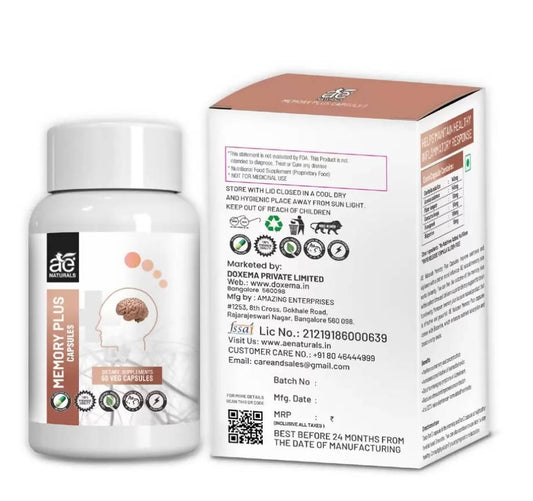 Ae Naturals Memory Plus Capsules