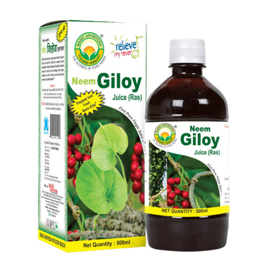 Basic Ayurveda Neem Giloy Juice (Ras) - 500 ml
