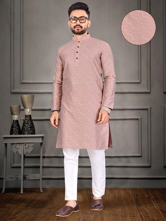 Traditional Wedding Wear Fancy Kurta Men Bollywood Wear Kurta Pajama Set 16-SP7