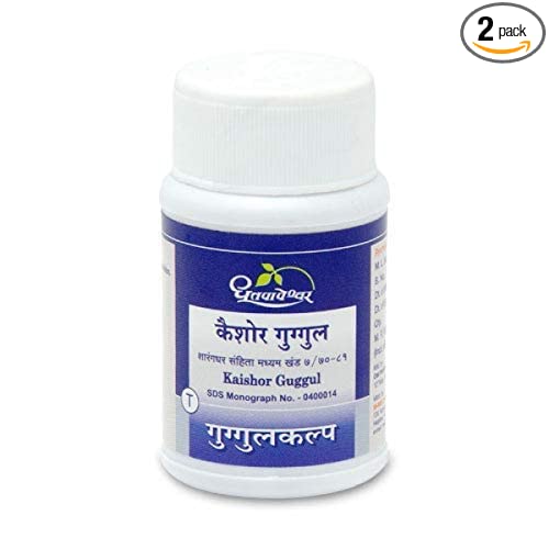 Dhootapapeshwar Kaishor Guggul - 60 tabs