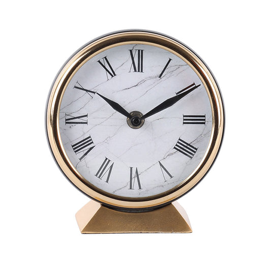 Round Dial Table Clock | Multiple Colors