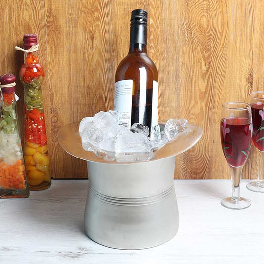 Silver Wine Cooler