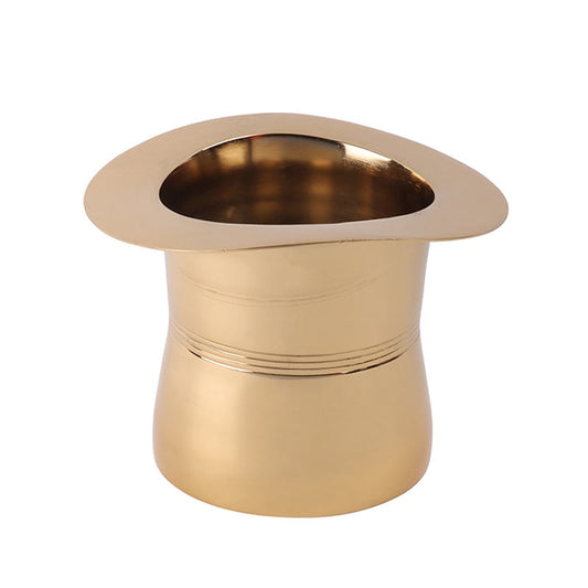 Hat Style Golden Planter