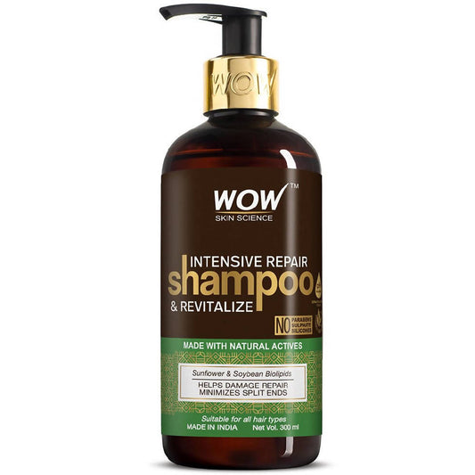 Wow Skin Science Intensive Repair Shampoo and Revitalize - 300 ml