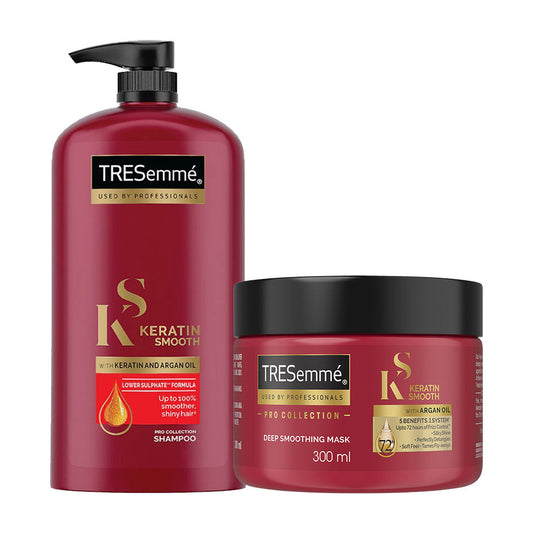 Tresemme Keratin Smooth Deep Conditioning Kit - Shampoo + Mask
