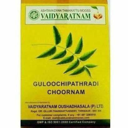 Vaidyaratnam Guloochipathradi Choornam - 100 gms