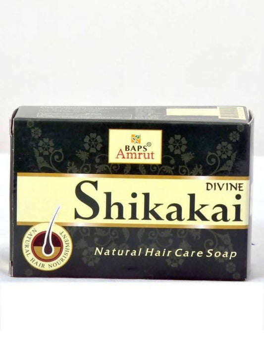 Baps Amrut Shikakai Natural Hair Care Soap - 100 gms