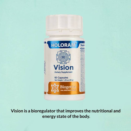 Biogetica Holoram Vision - Nutritional Support for Eye Health (60 Tablets)